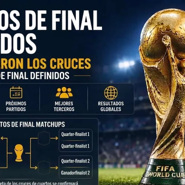 cuadro 4tos de final mundial 2026