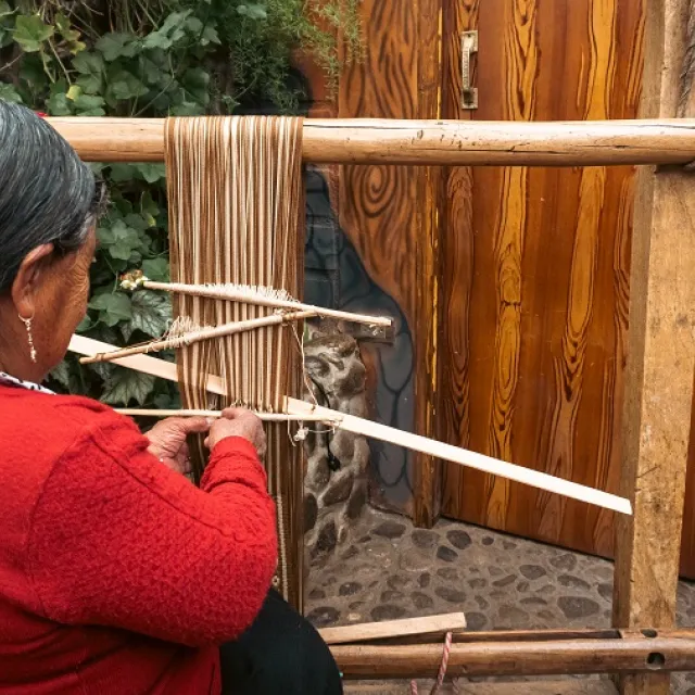 Mujeres tejedoras de Nariño