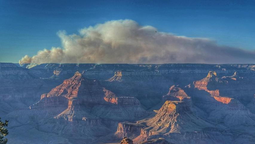 Incendio Gran Cañón en EE.UU: más de 49 mil hectáreas quemadas 