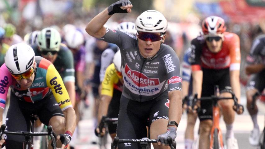Jasper Philipsen ganó la etapa 8 de la Vuelta a España
