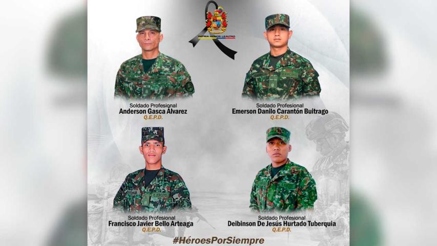 Gobierno condena ataque contra el Ejército en Guaviare