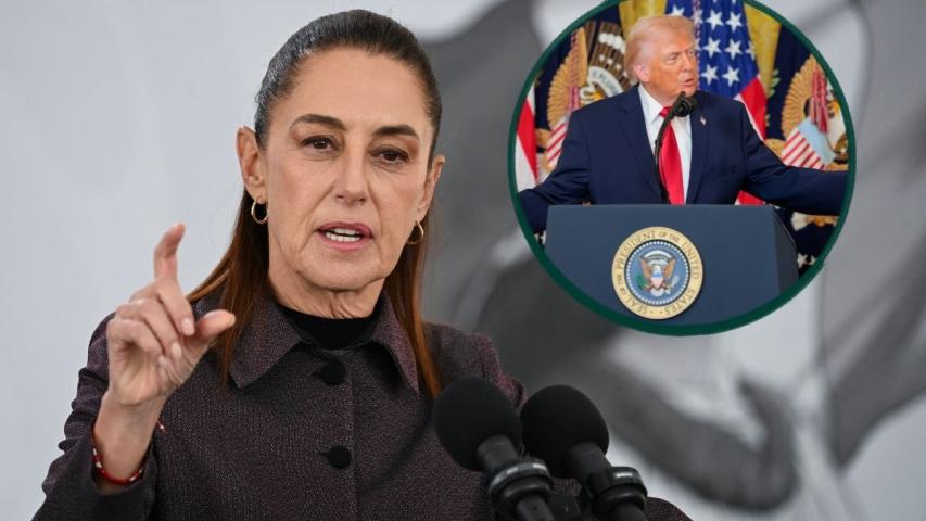 Claudia Sheinbaum afirma que México colabora en la lucha contra el narcotráfico con EE.UU. 