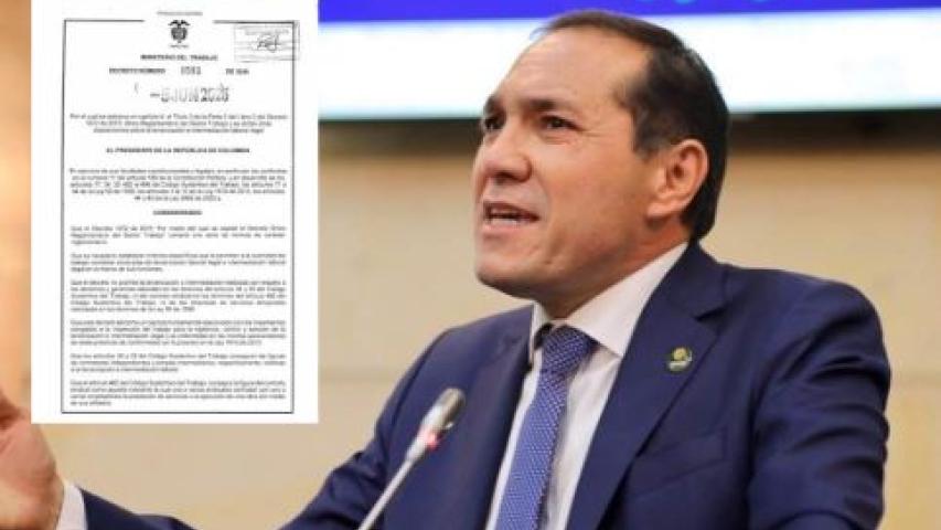 Decreto 0581 de 2026: tercerización laboral ilegal Colombia