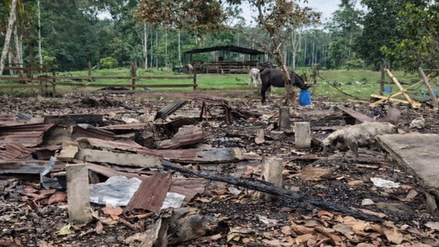 Denuncian bombardeos sobre población civil en Ecuador