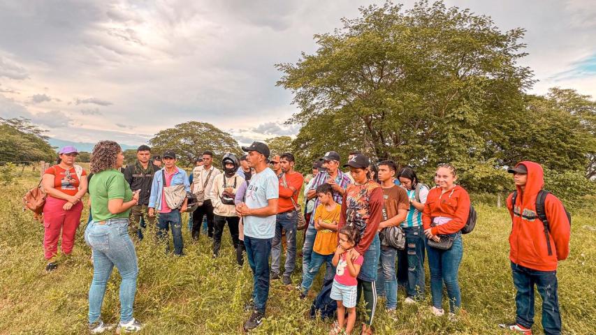 Entrega de tierras familias campesinas en Codazzí