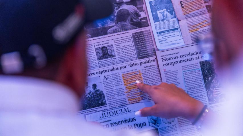 Víctimas del Batallón La Popa fueron homenajeadas en Valledupar en acto de la JEP por ejecuciones extrajudiciales