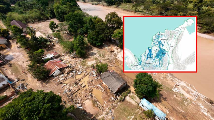 Inundaciones en Córdoba son vigiladas con tecnología satelital