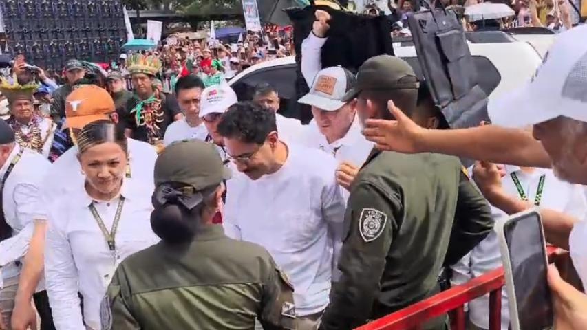 Iván Cepeda en Puerto Asís, Putumayo