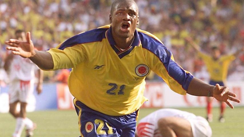Léider Preciado marcó el único gol de Colombia en el mundial Francia 98