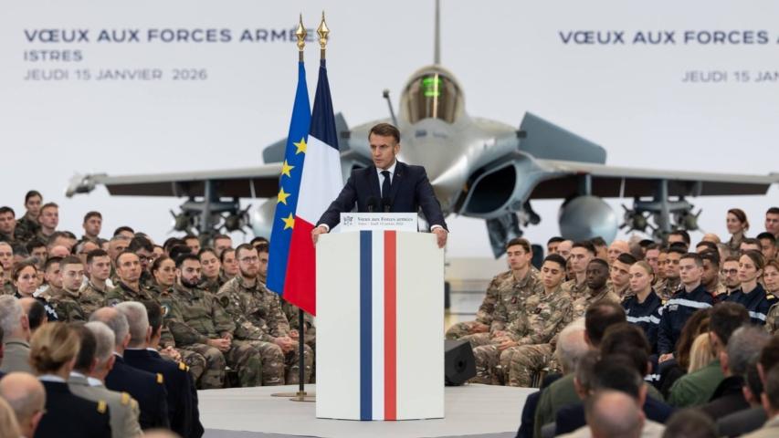 Macron anuncia misión defensiva para reabrir el estrecho de Ormuz