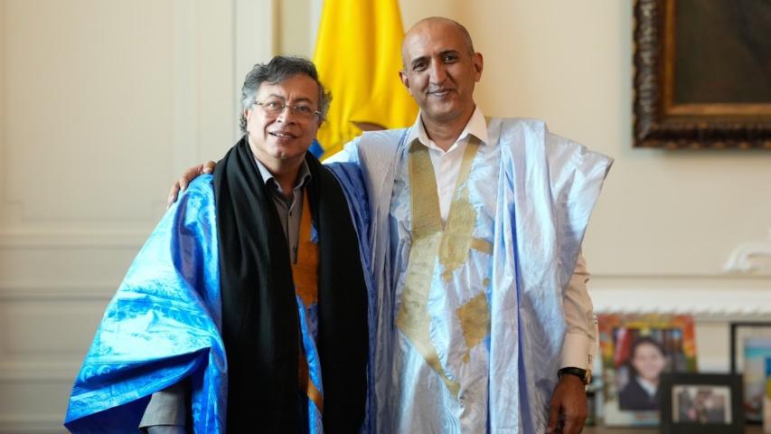 Gustavo Petro manifestó su apoyo a la lucha Saharaui