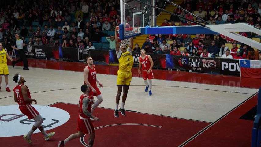 Selección Colombia de Baloncesto derrotó a Chile