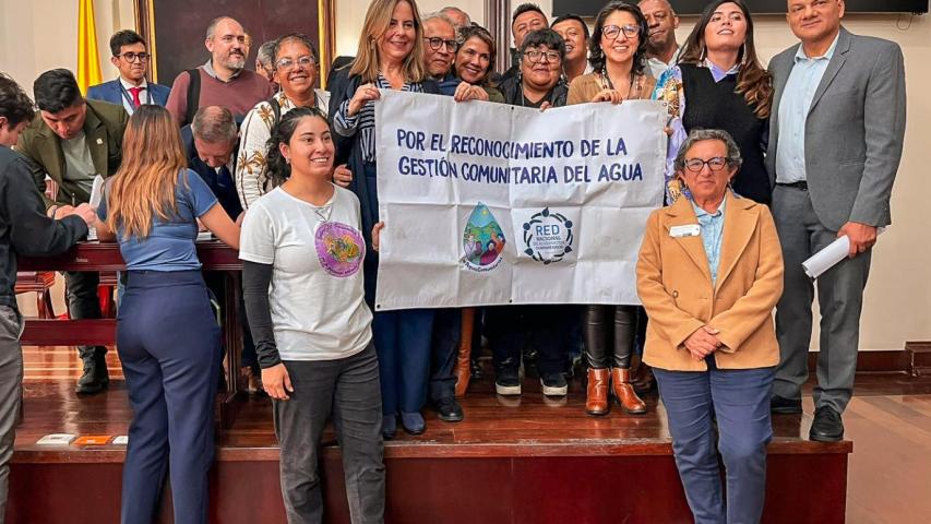 Aprobada ley acueductos comunitarios en Colombia