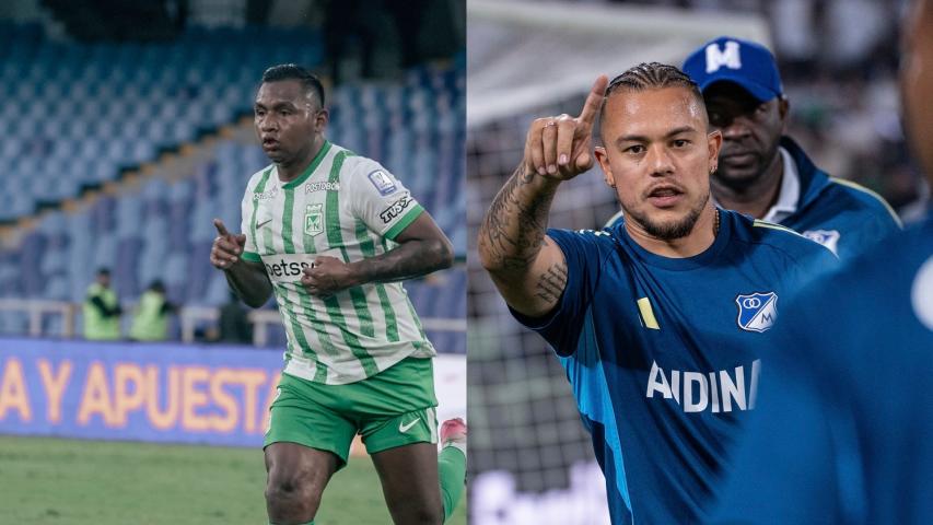 Nacional y Millonarios se enfrentarán en la Copa Sudamericana 2026