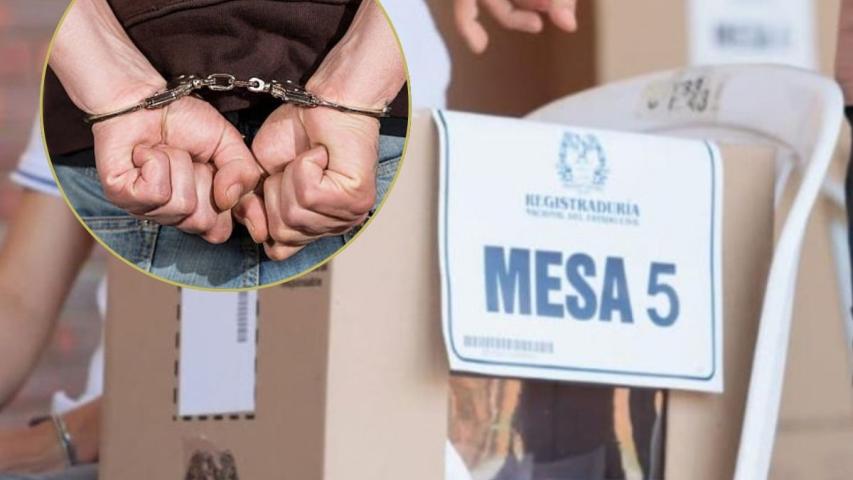 Fiscalía captura candidatos al Congreso