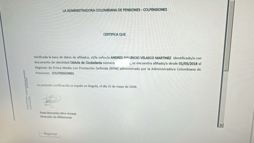 Presidente de Asofondos se pensionará en Colpensiones